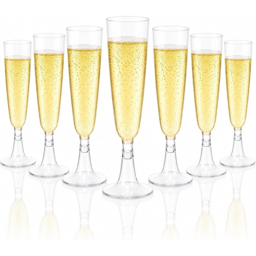 Bicchieri da Champagne nero per spazi esterni trasparenti ideali servire