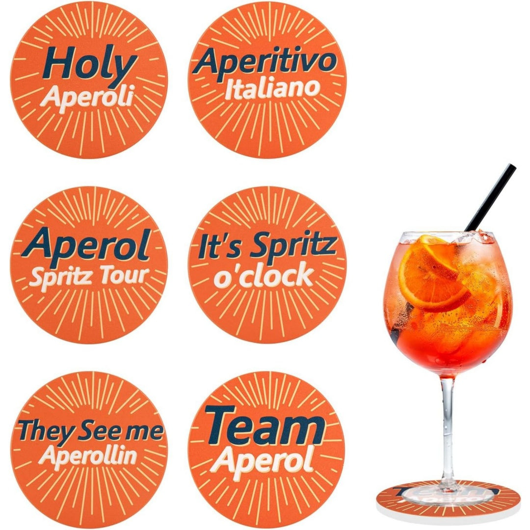 Sottobicchieri nero per spazi esterni sottobicchieri Aperol Spritz