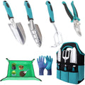 Set di accessori pieghevole in alluminio nero