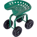 Sgabelli regolabile verde con design versatile