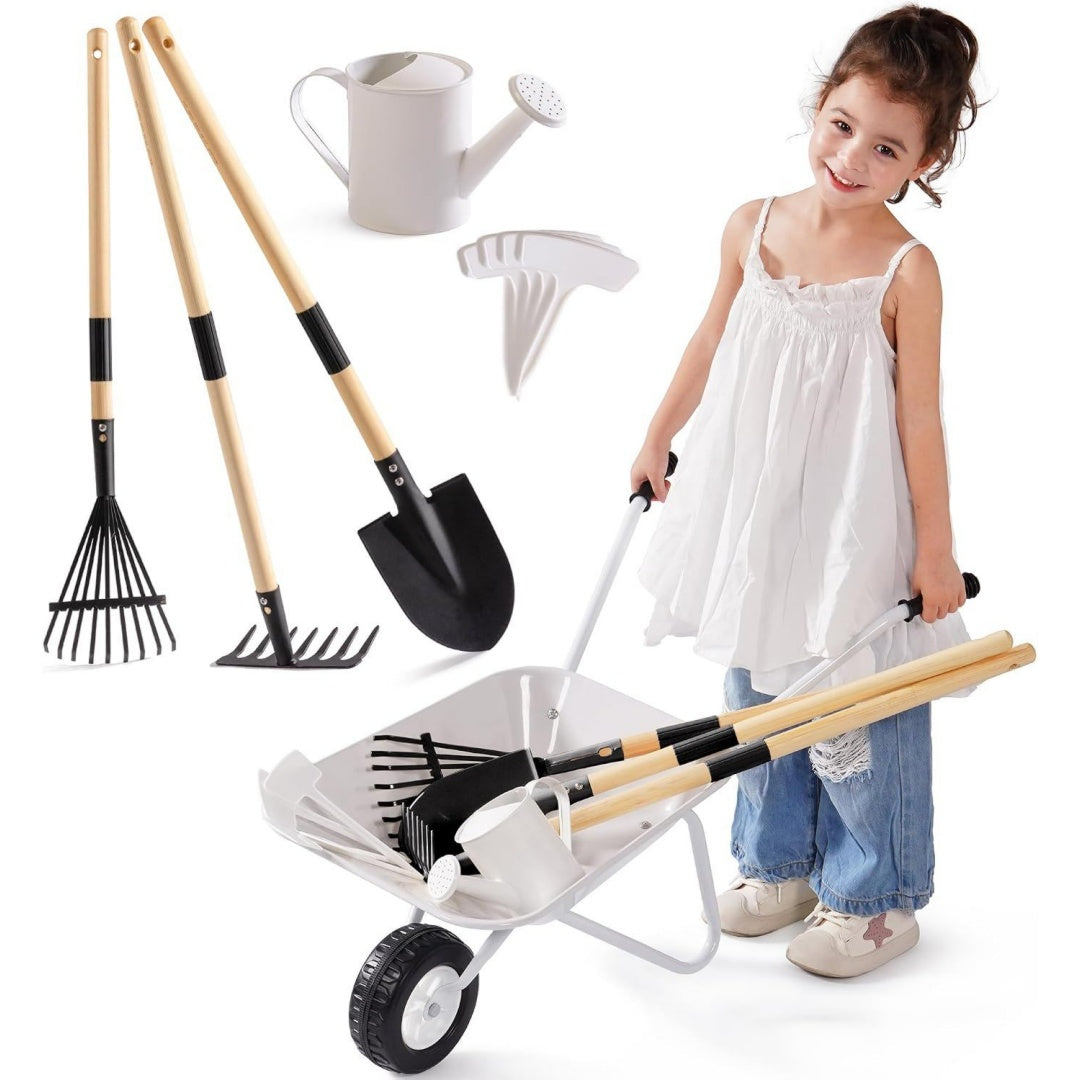 Set di attrezzi per bambini regolabile grigio
